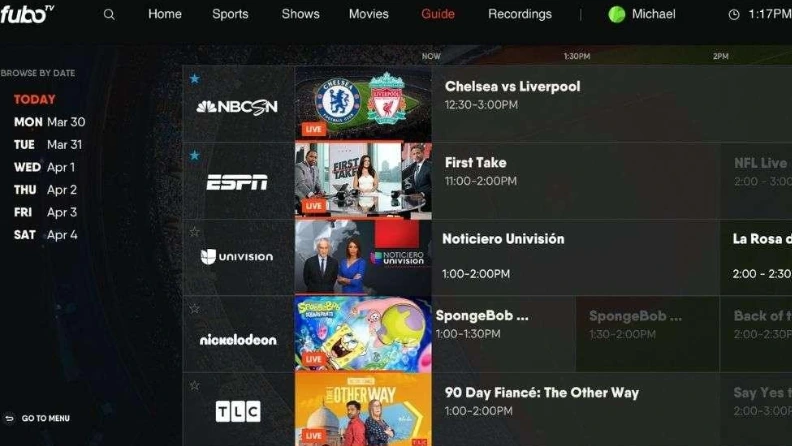 Fubo streaming platform depended on NBCUniversal channel distribution agreement

