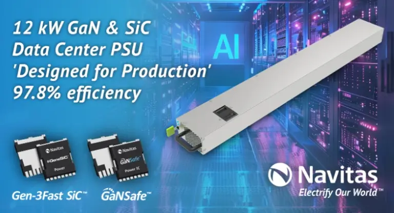 Navitas Semiconductor powers AI data centers with GaN and SiC chips